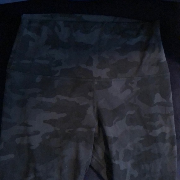 lululemon athletica Pants - Black and grey camo lululemon leggings